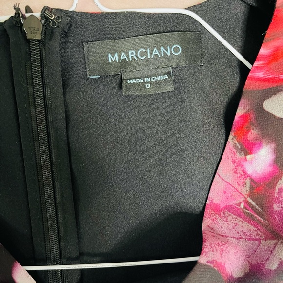 Marciano High Low Floral Fusion Dress - Picture 5 of 6